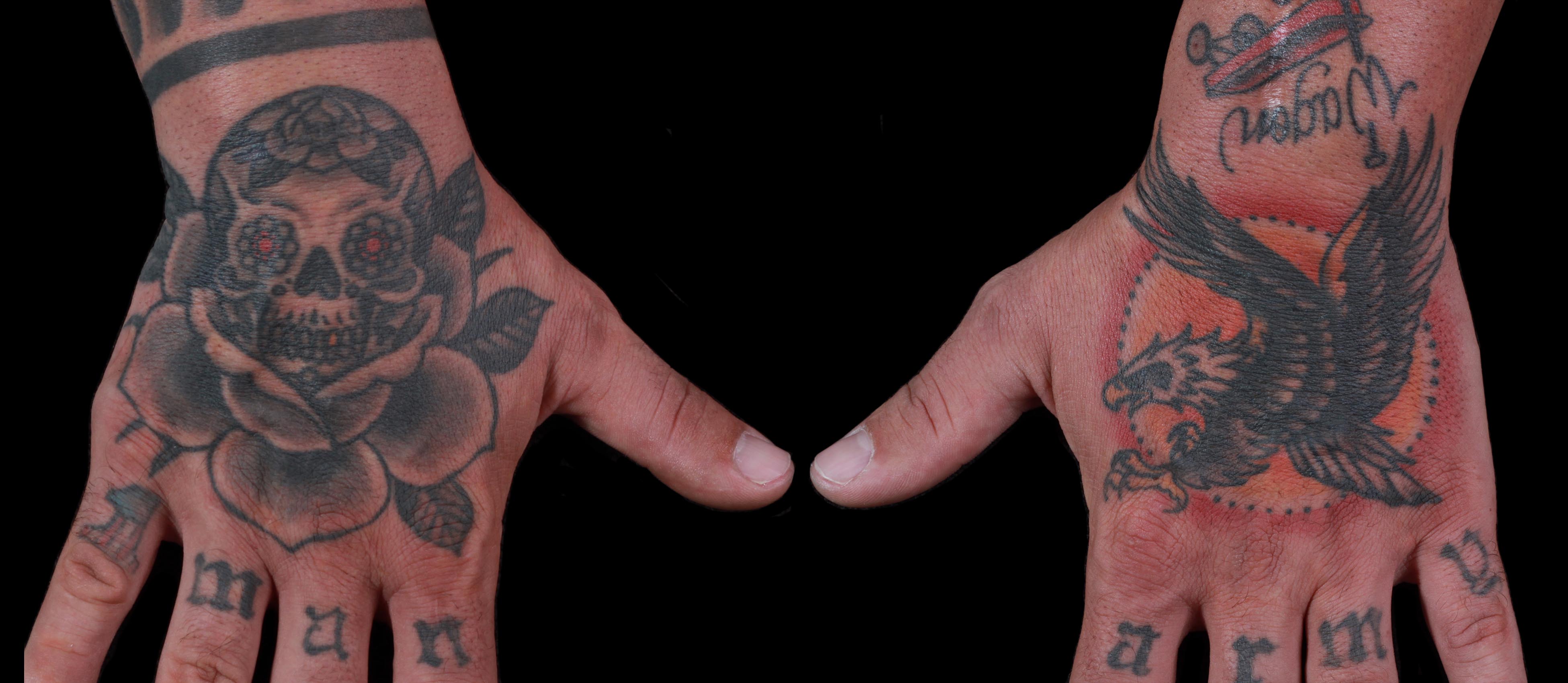 brian-thurow-dedication-tattoo-day-of-the-dead-skull-eagle-hand