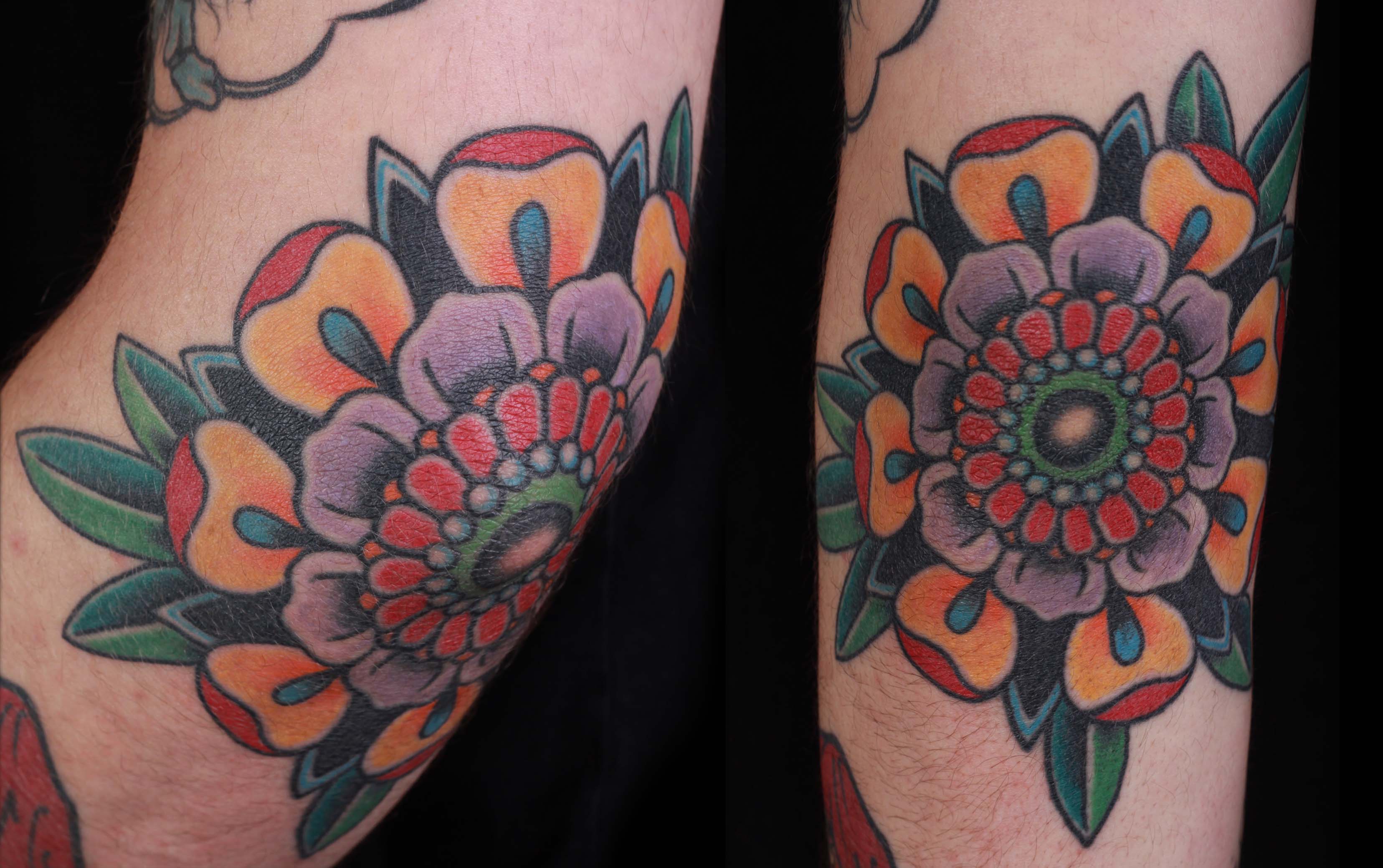 brian-thurow-dedication-tattoo-mandala-flower-elbow