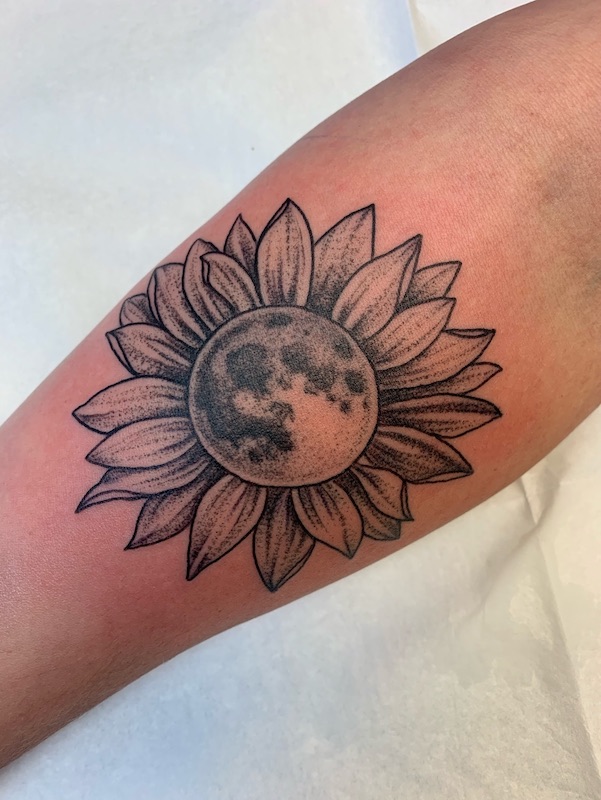 sunflower world tattoo