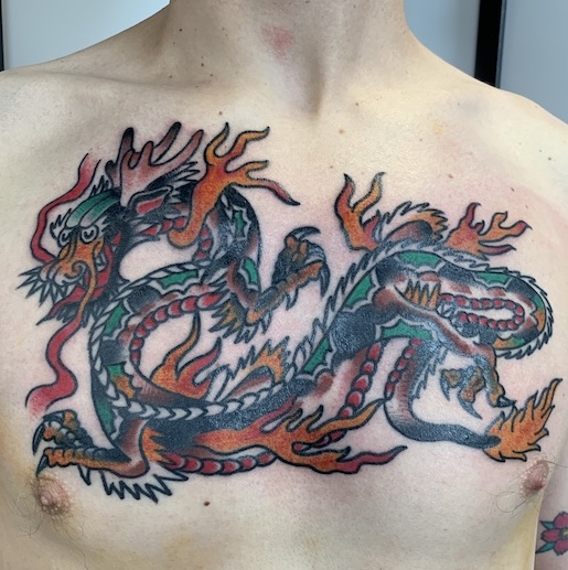 Dragon chest piece