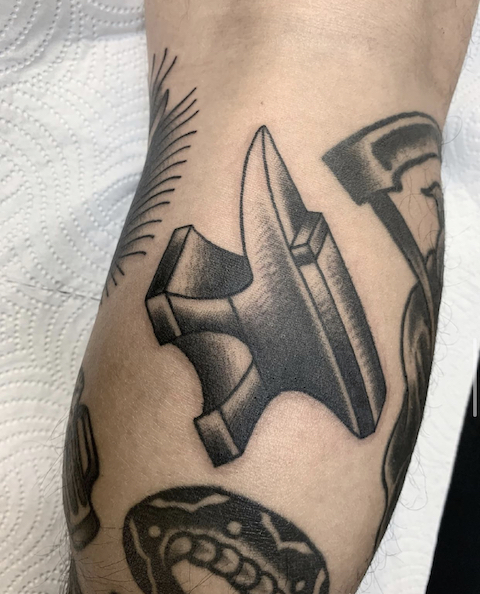 Vova Bydin  Electric Anvil Tattoo