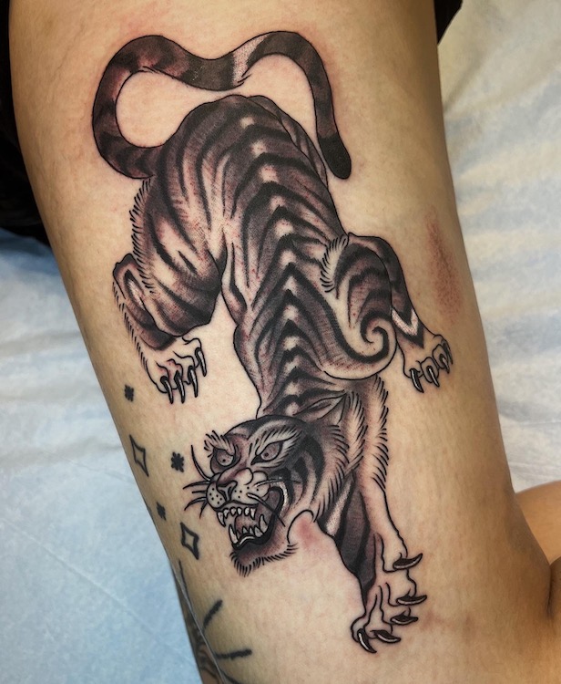 Tiger Tattoo Reference